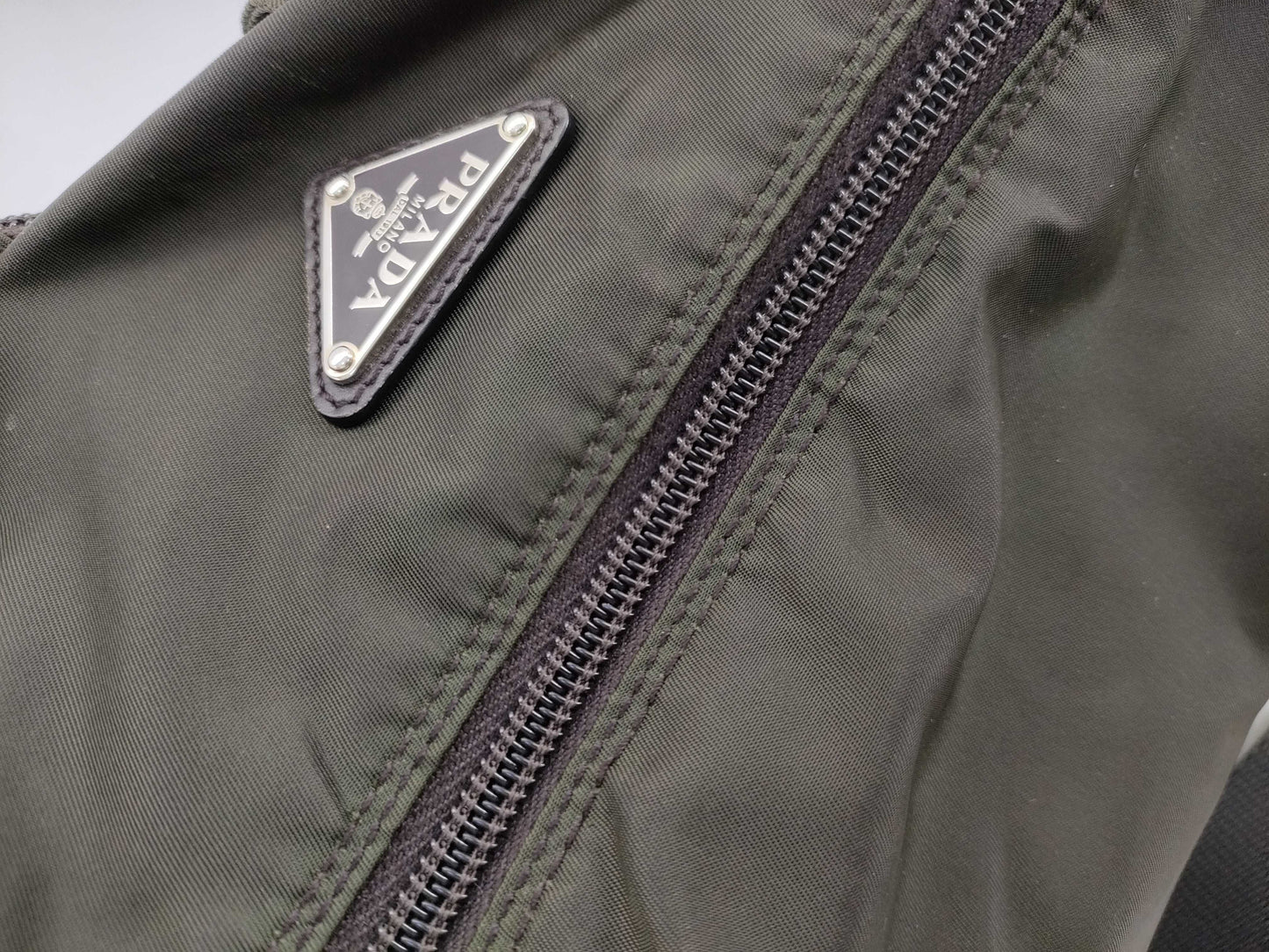 PRADA nylon shoulder bag