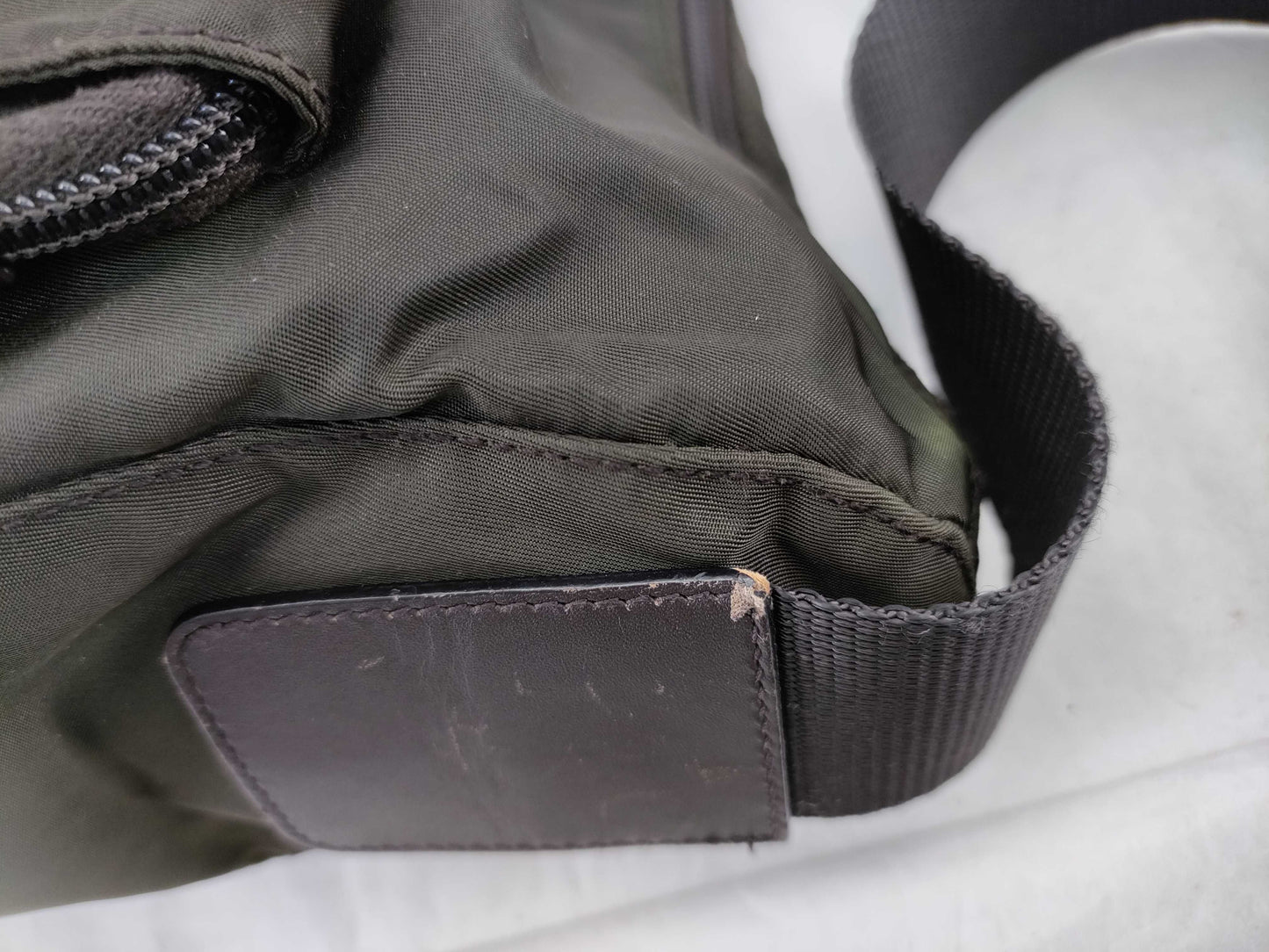 PRADA nylon shoulder bag
