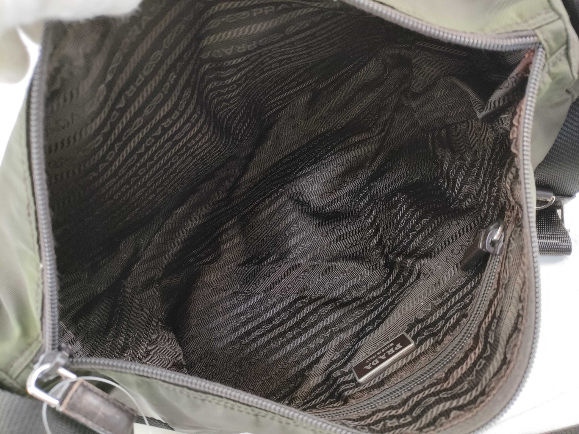 PRADA nylon shoulder bag