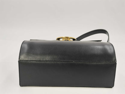 CELINE Circle Logo Shoulder Bag