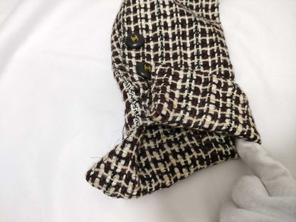 CHANEL Tweed Coco Button Coat Jacket 01A Jacket