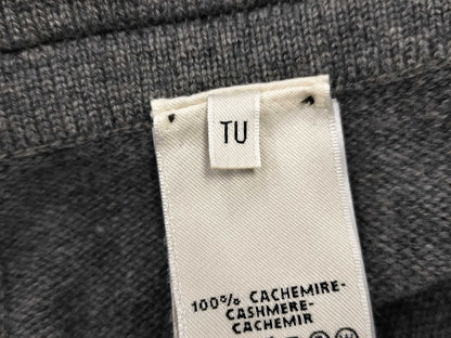 HERMES Cashmere Gray Other Apparel
