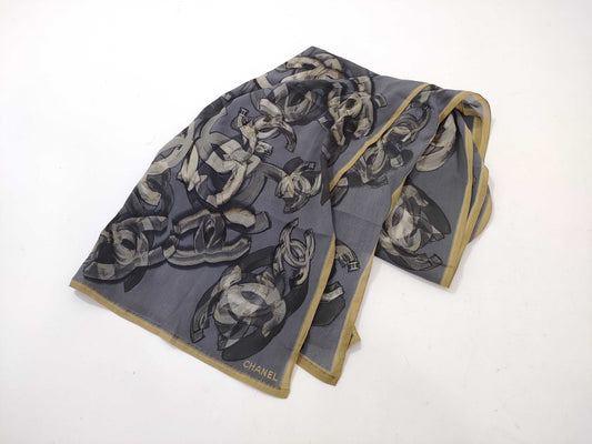 CHANEL Coco Stole Scarf