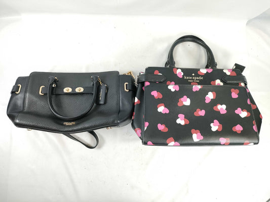 1 Kate Spade handbag / 1 Coach 2-way bag