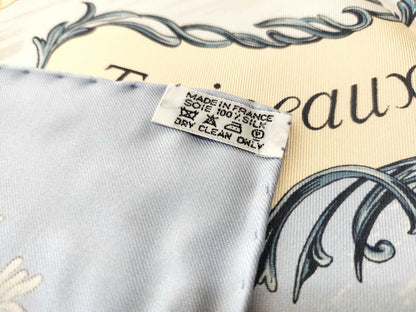 HERMES Carré Traineaux et glifsares Scarf