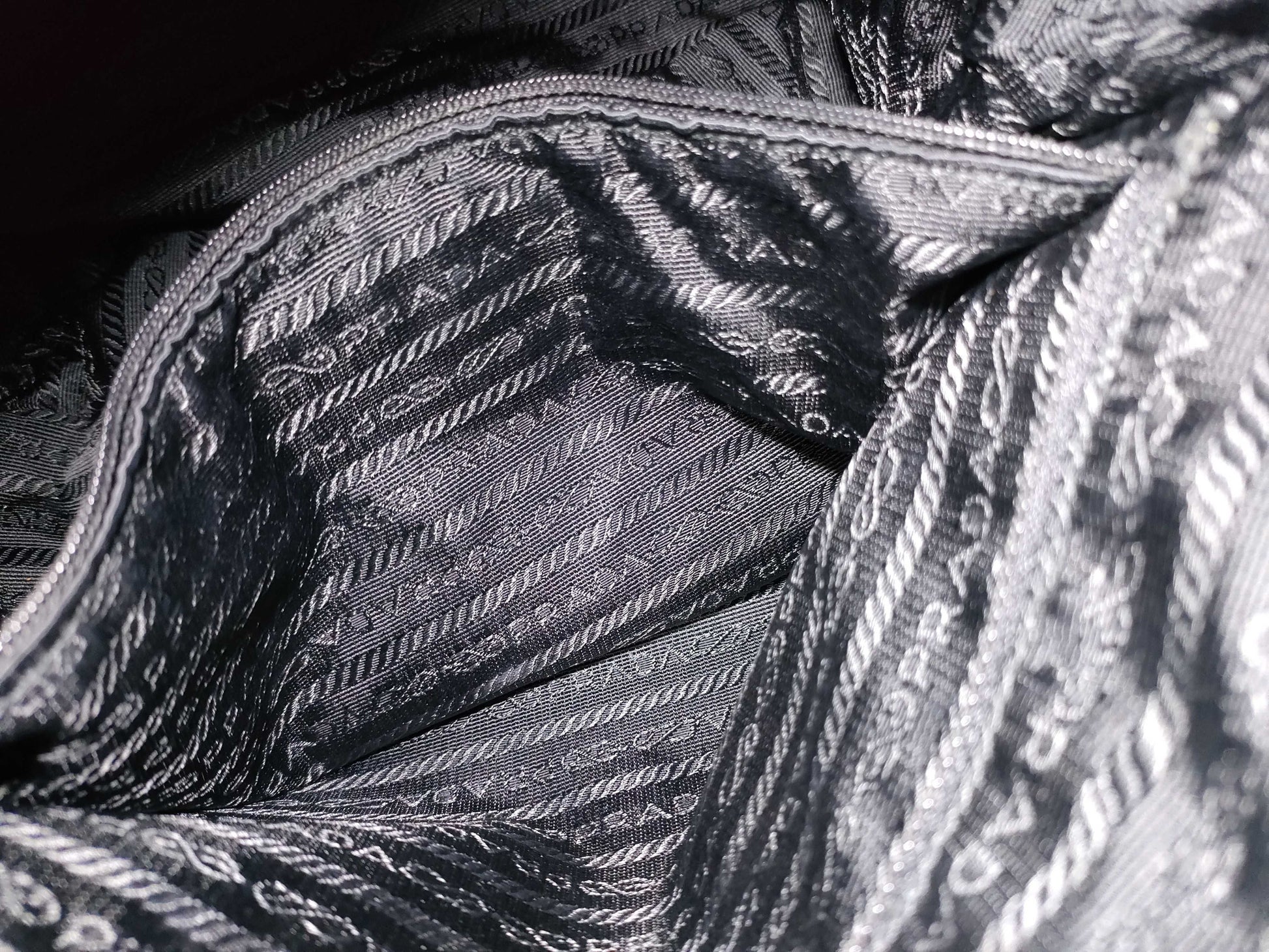 PRADA nylon shoulder bag