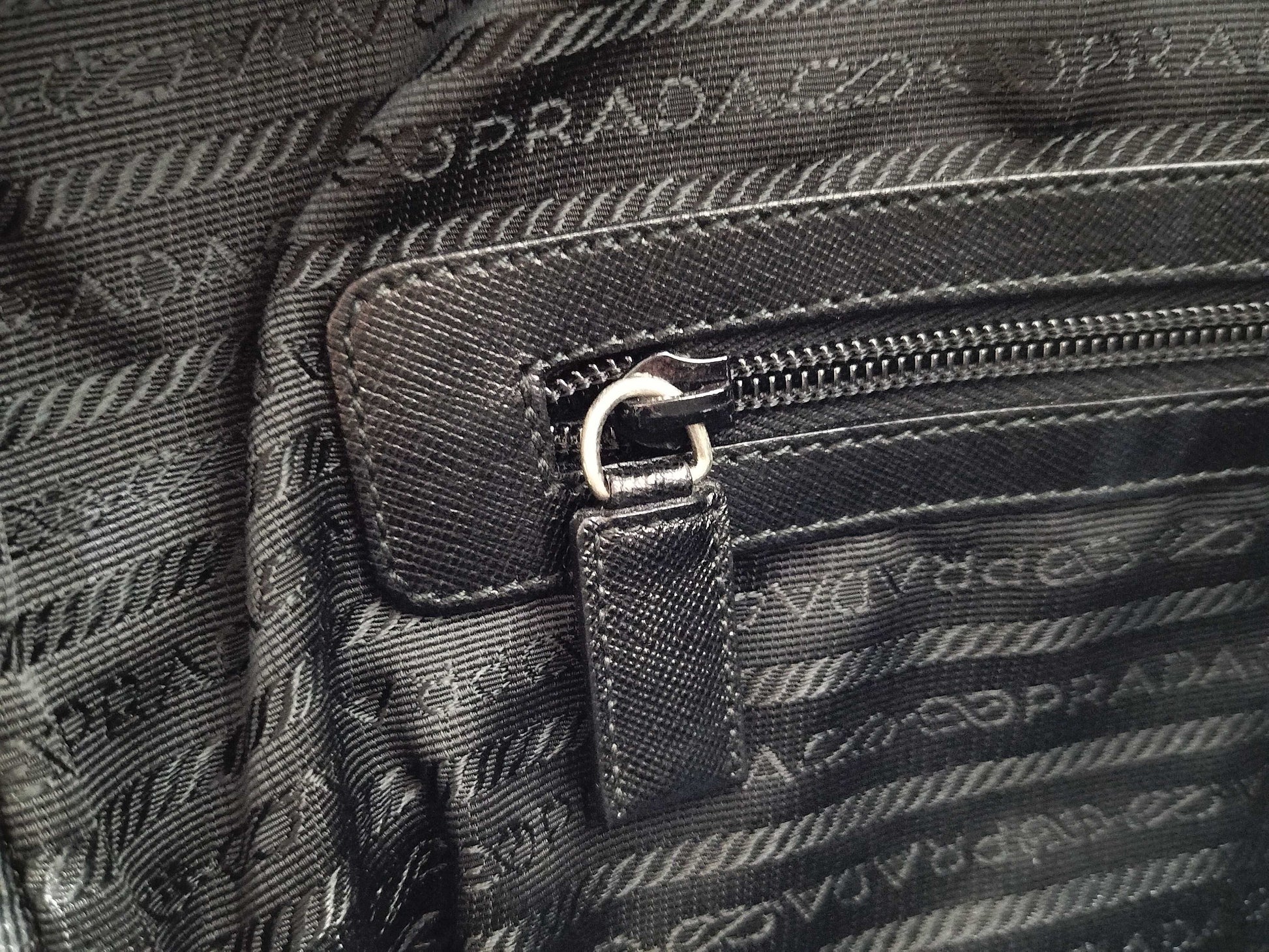 PRADA Nylon Tote Large Business Bag