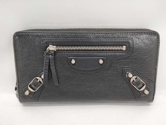 BALENCIAGA City Round Long Wallet