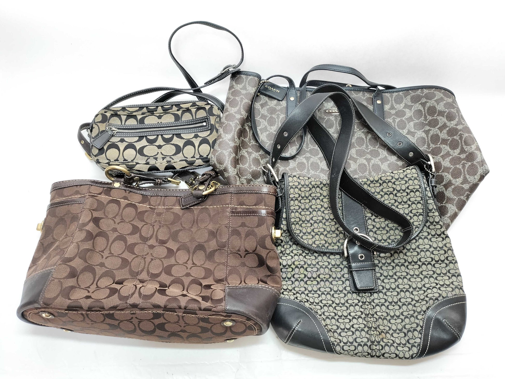 COACH Signature 4-Piece Tote Bag