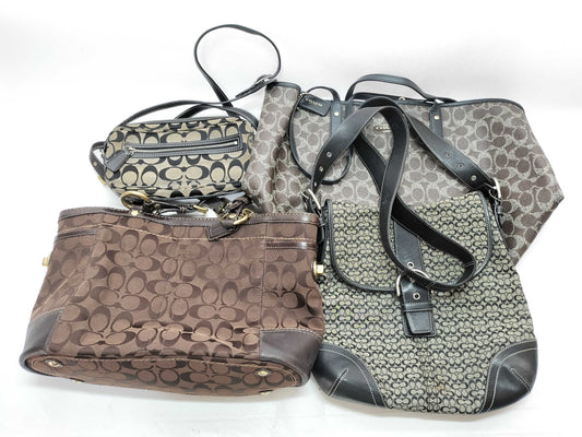 COACH Signature 4-Piece Tote Bag