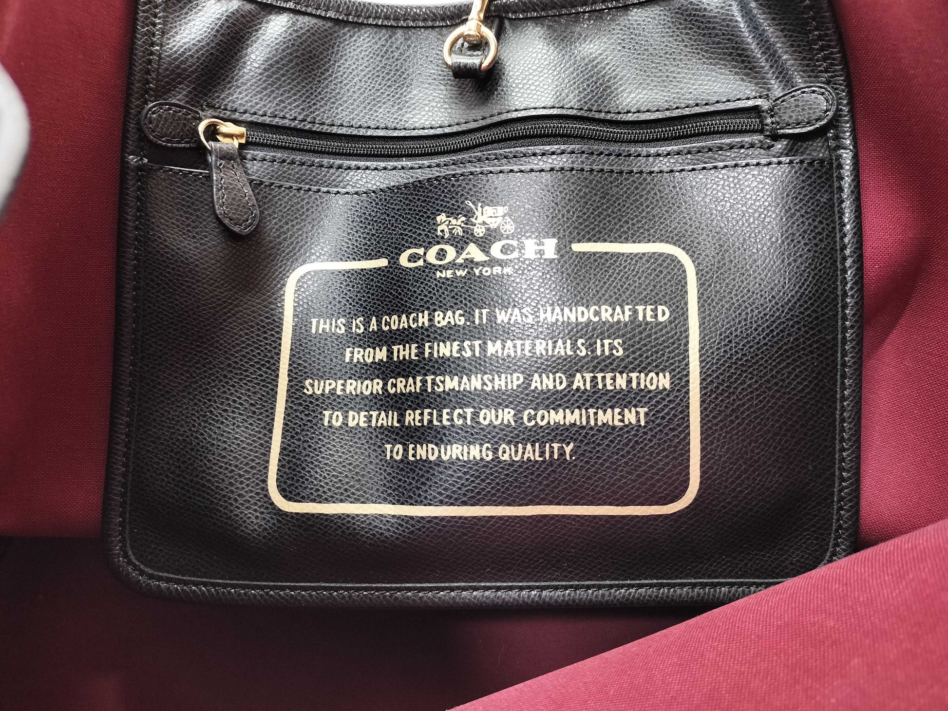 COACH Signature 4-Piece Tote Bag