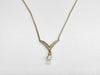 Dior pearl rhinestone necklace