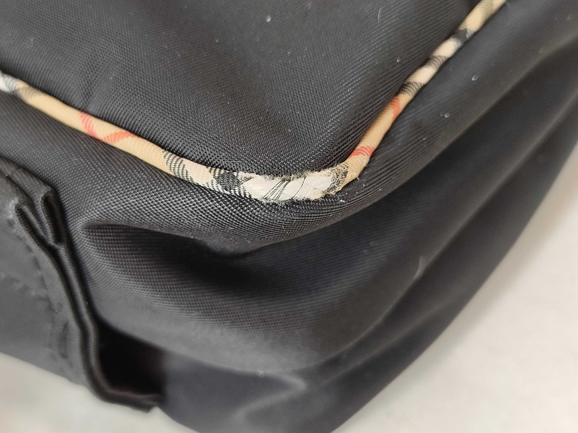 BURBERRY Nova Check Nylon Shoulder Bag