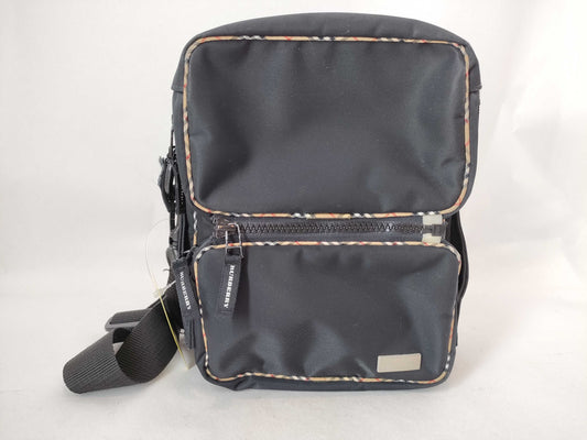 BURBERRY Nova Check Nylon Shoulder Bag