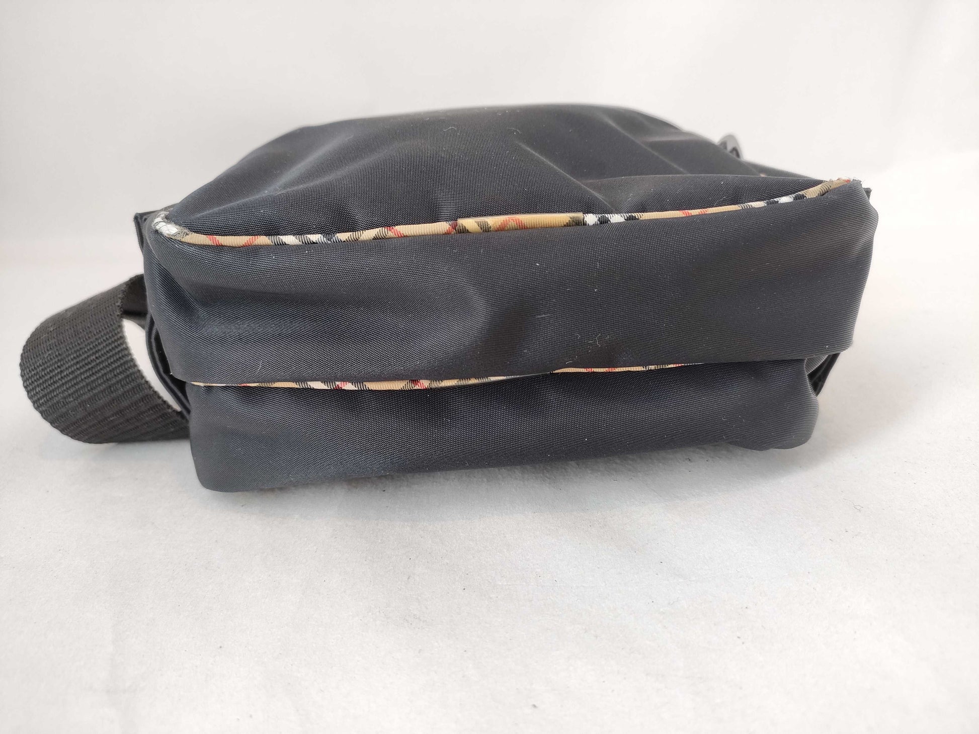 BURBERRY Nova Check Nylon Shoulder Bag