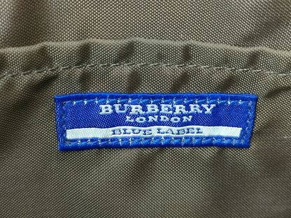 BURBERRY Blue Label Nova Check Blue Label Handbag with Pouch