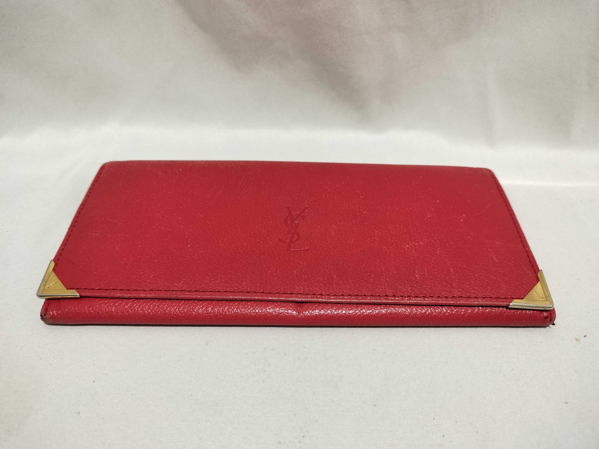Yves Saint Laurent Leather Long Wallet