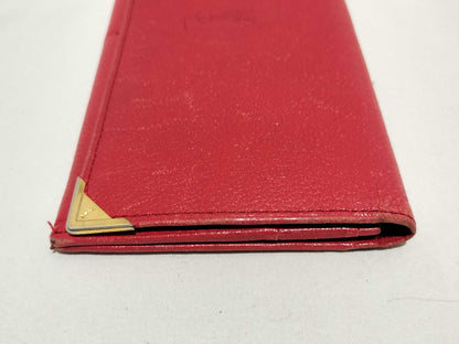 Yves Saint Laurent Leather Long Wallet