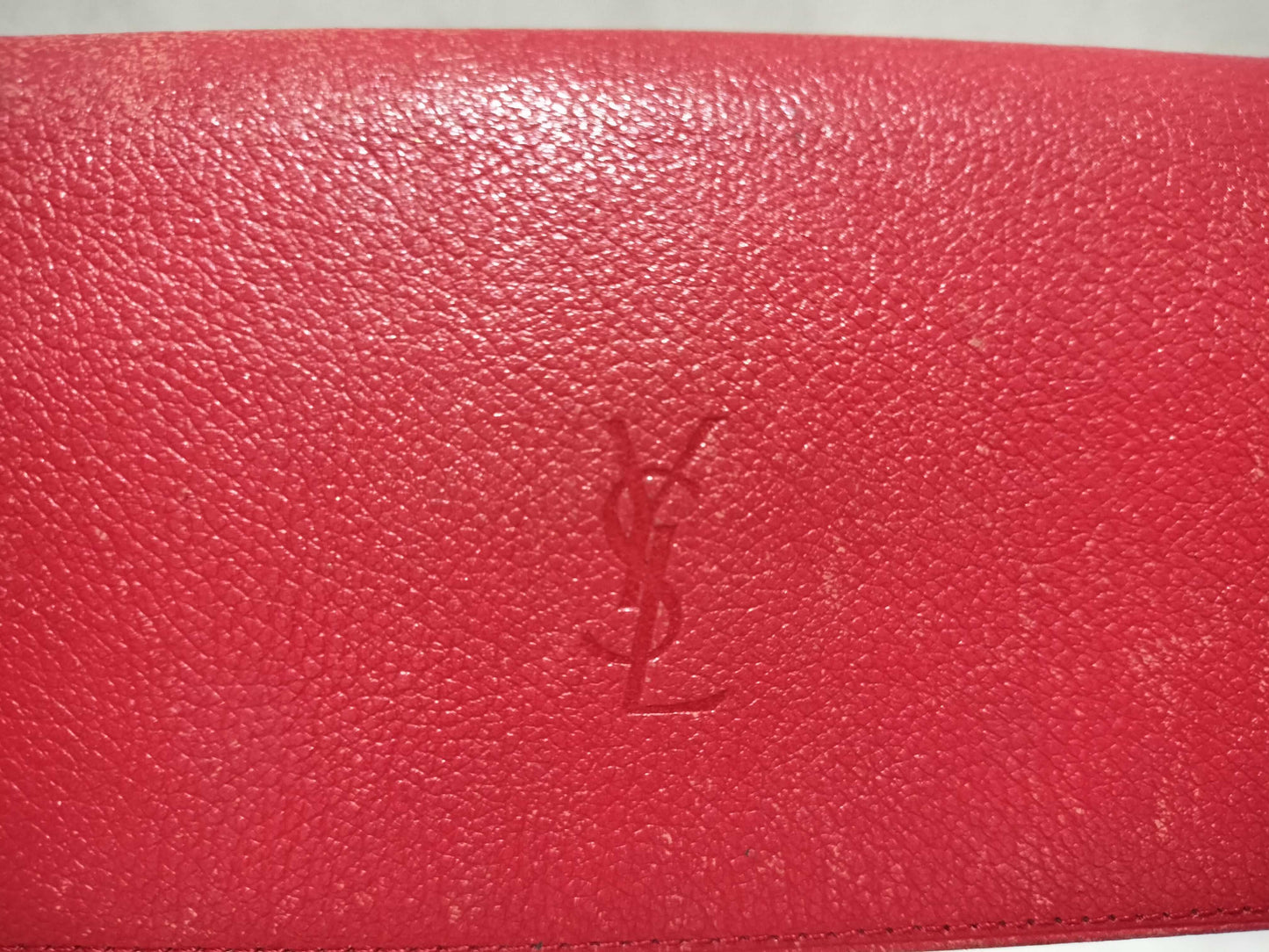 Yves Saint Laurent Leather Long Wallet
