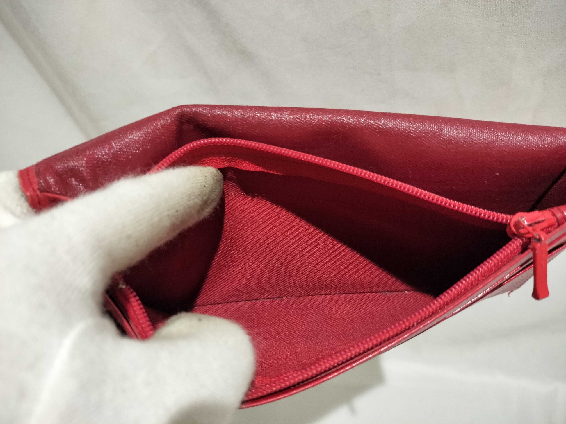 Yves Saint Laurent Leather Long Wallet