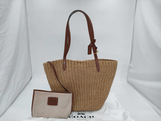 COACH Straw Bag CQ786 Tote Bag