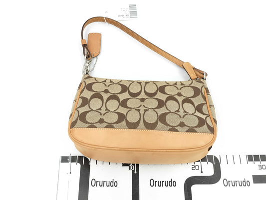 COACH Signature One-Shoulder Handbag