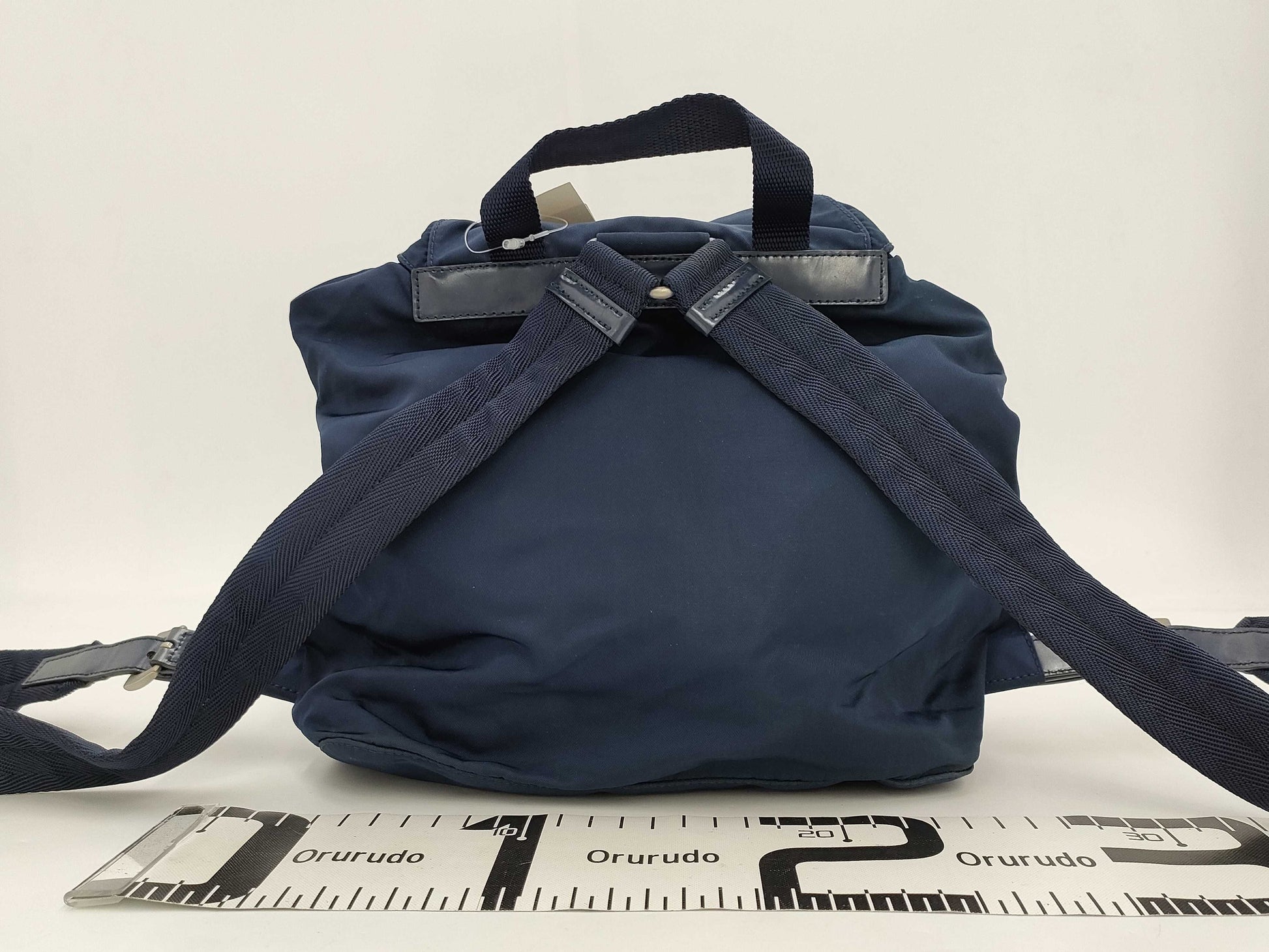 PRADA Nylon Backpack Blue Backpack