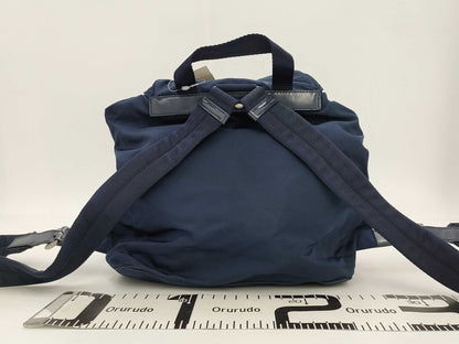 PRADA Nylon Backpack Blue Backpack