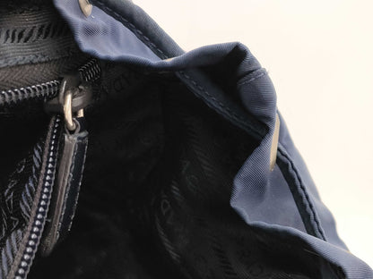 PRADA Nylon Backpack Blue Backpack