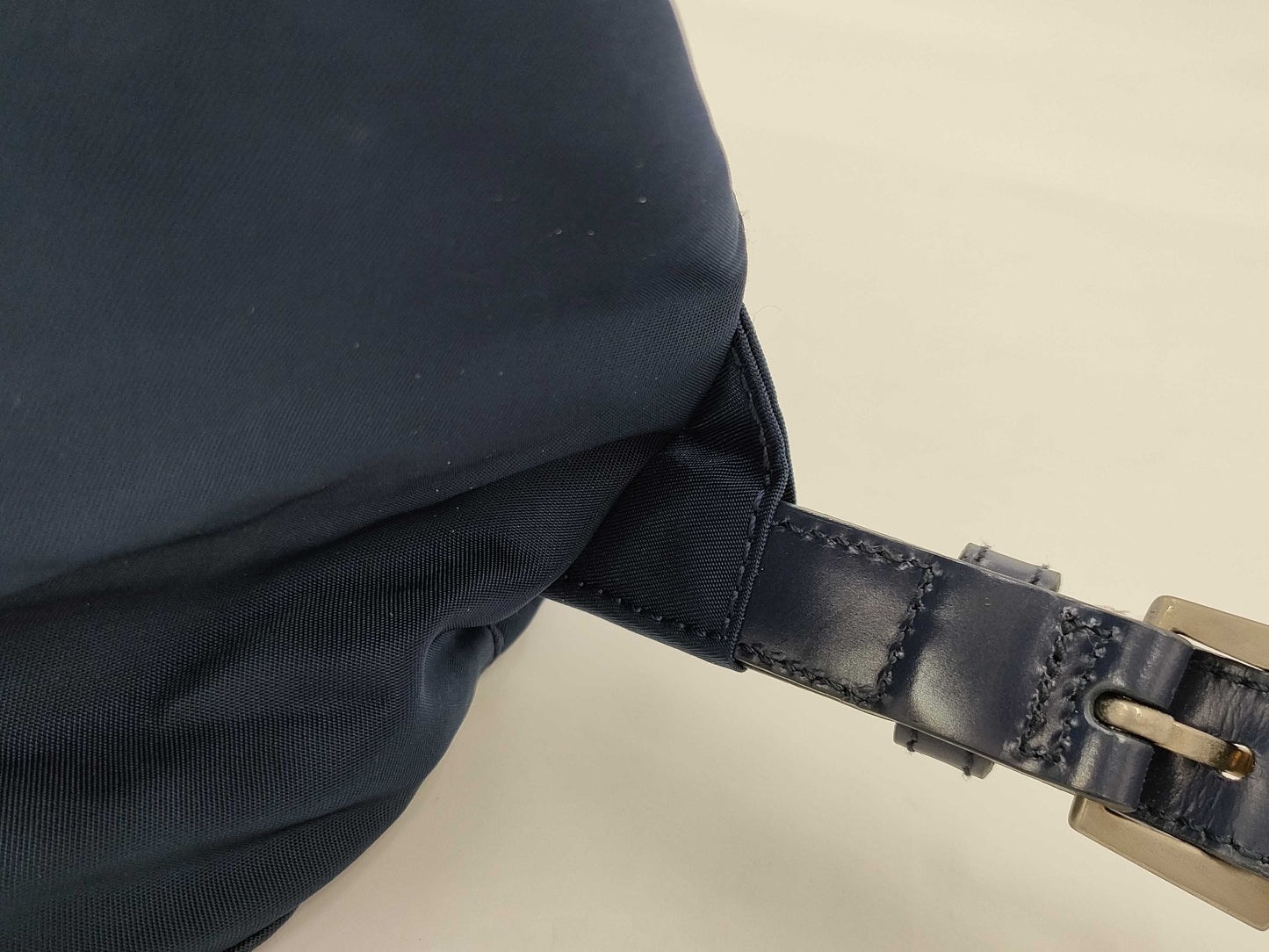 PRADA Nylon Backpack Blue Backpack