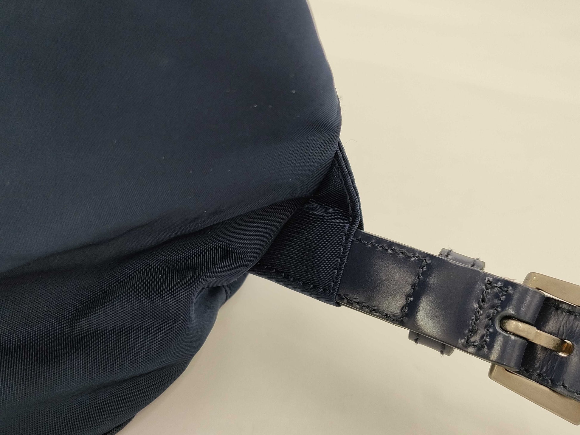PRADA Nylon Backpack Blue Backpack