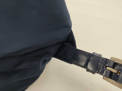 PRADA Nylon Backpack Blue Backpack