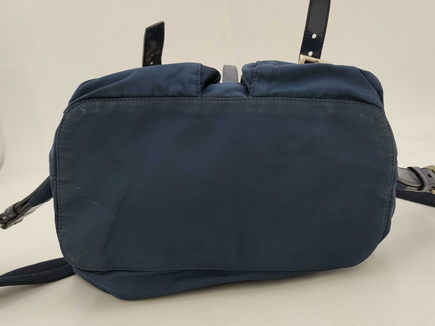 PRADA Nylon Backpack Blue Backpack