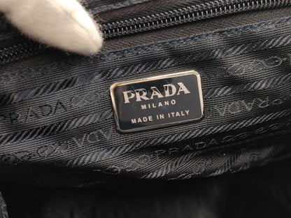 PRADA Nylon Backpack Blue Backpack