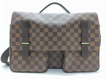 LOUIS VUITTON TH 0061 Damier Broadway Shoulder Bag