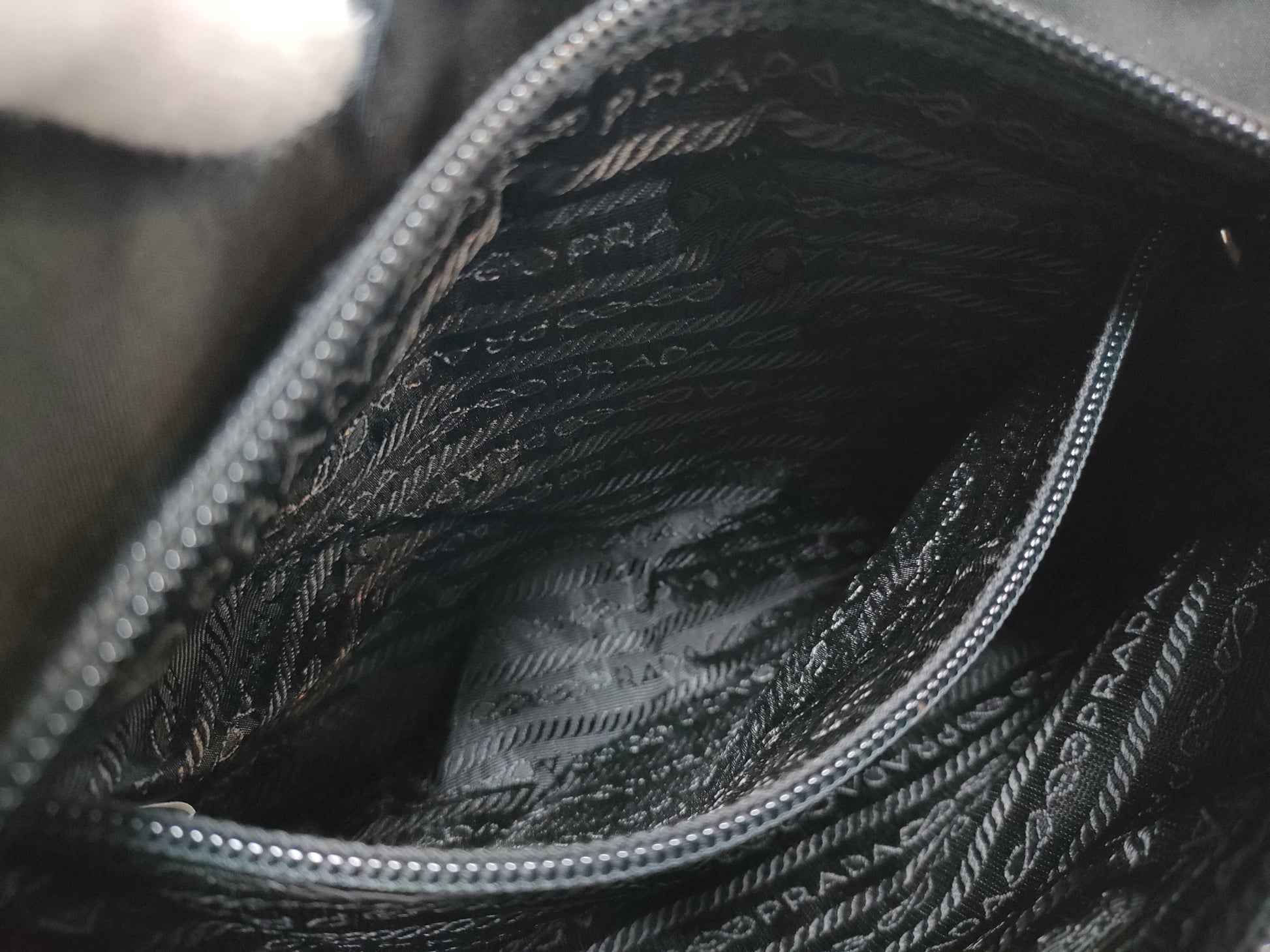 PRADA nylon tote bag