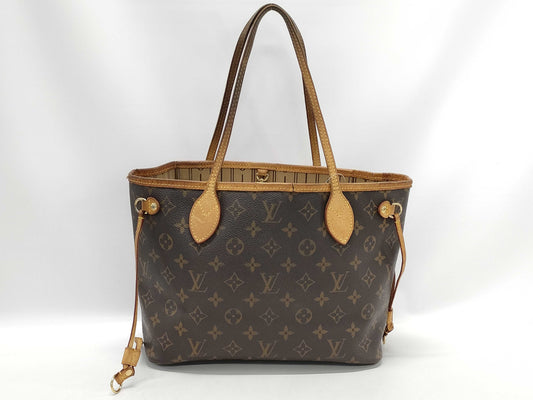LOUIS VUITTON Monogram M46975 Neverfull MM Tote Bag