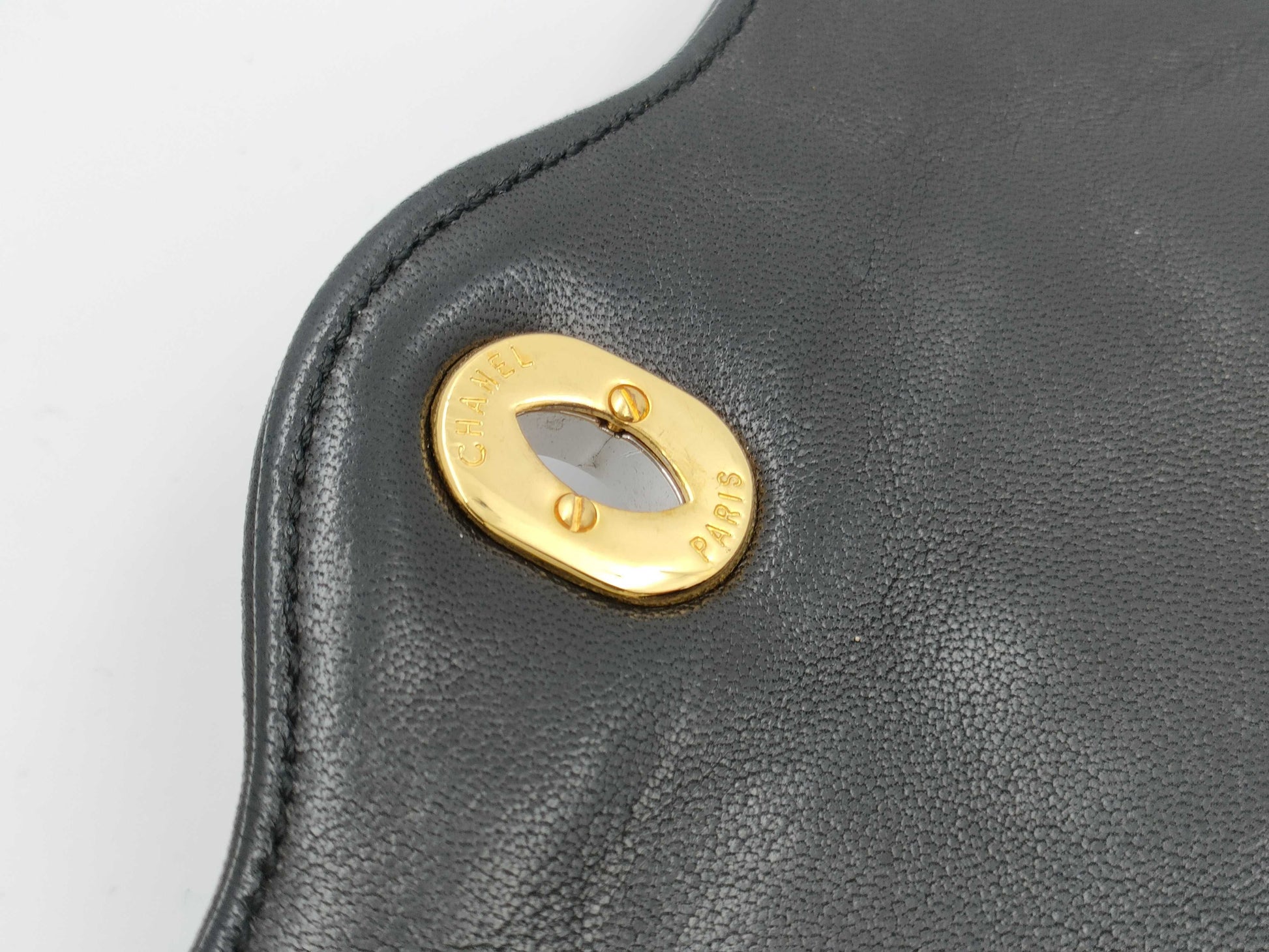 CHANEL Lambskin Paris Limited Edition Matelasse Shoulder Bag