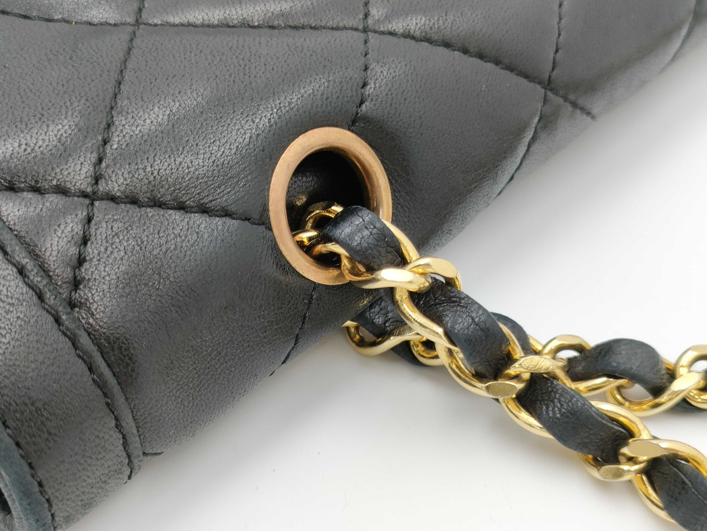 CHANEL Lambskin Paris Limited Edition Matelasse Shoulder Bag