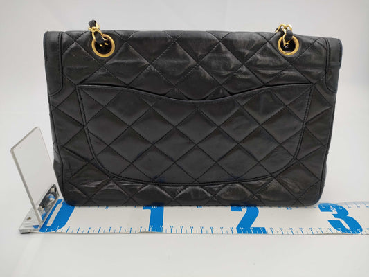 CHANEL Lambskin Paris Limited Edition Matelasse Shoulder Bag