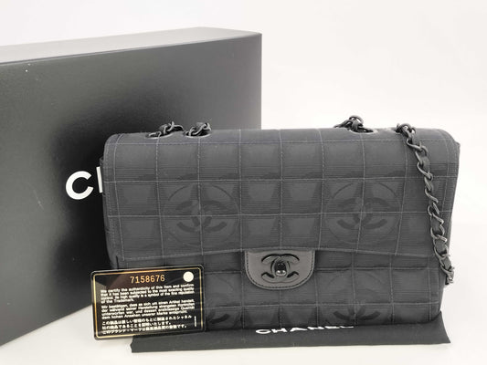 CHANEL Chocobar New Travel Line/Shoulder Bag