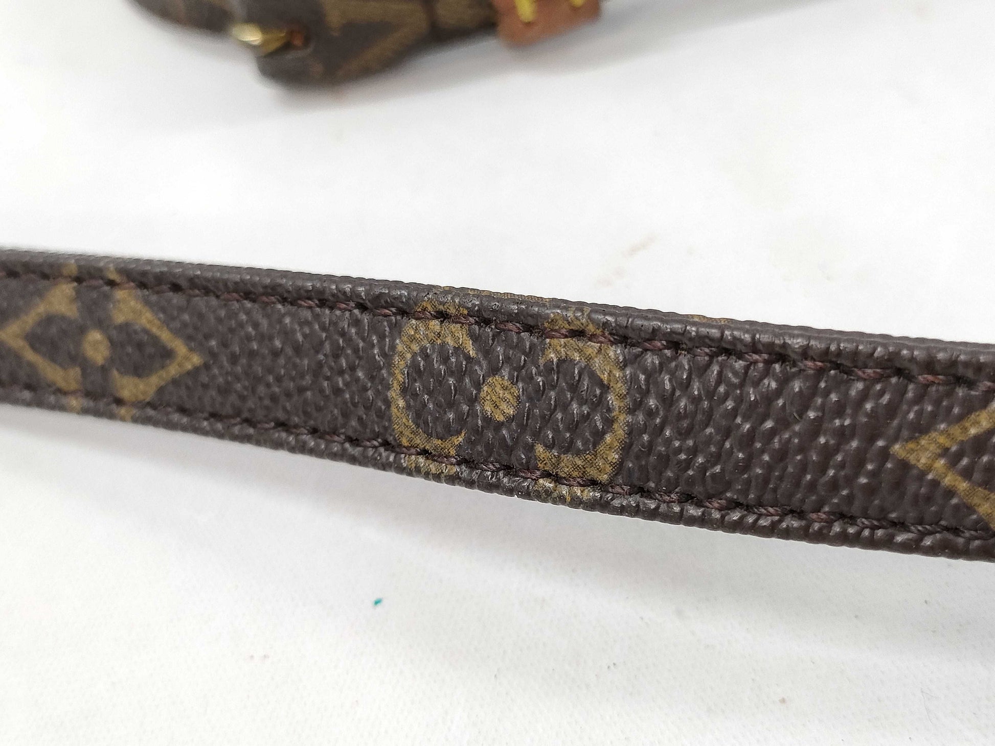 LOUIS VUITTON Monogram M51828 Pochette Marly Bandouliere Shoulder Bag