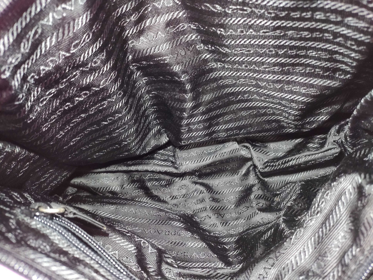 PRADA nylon pink tote bag