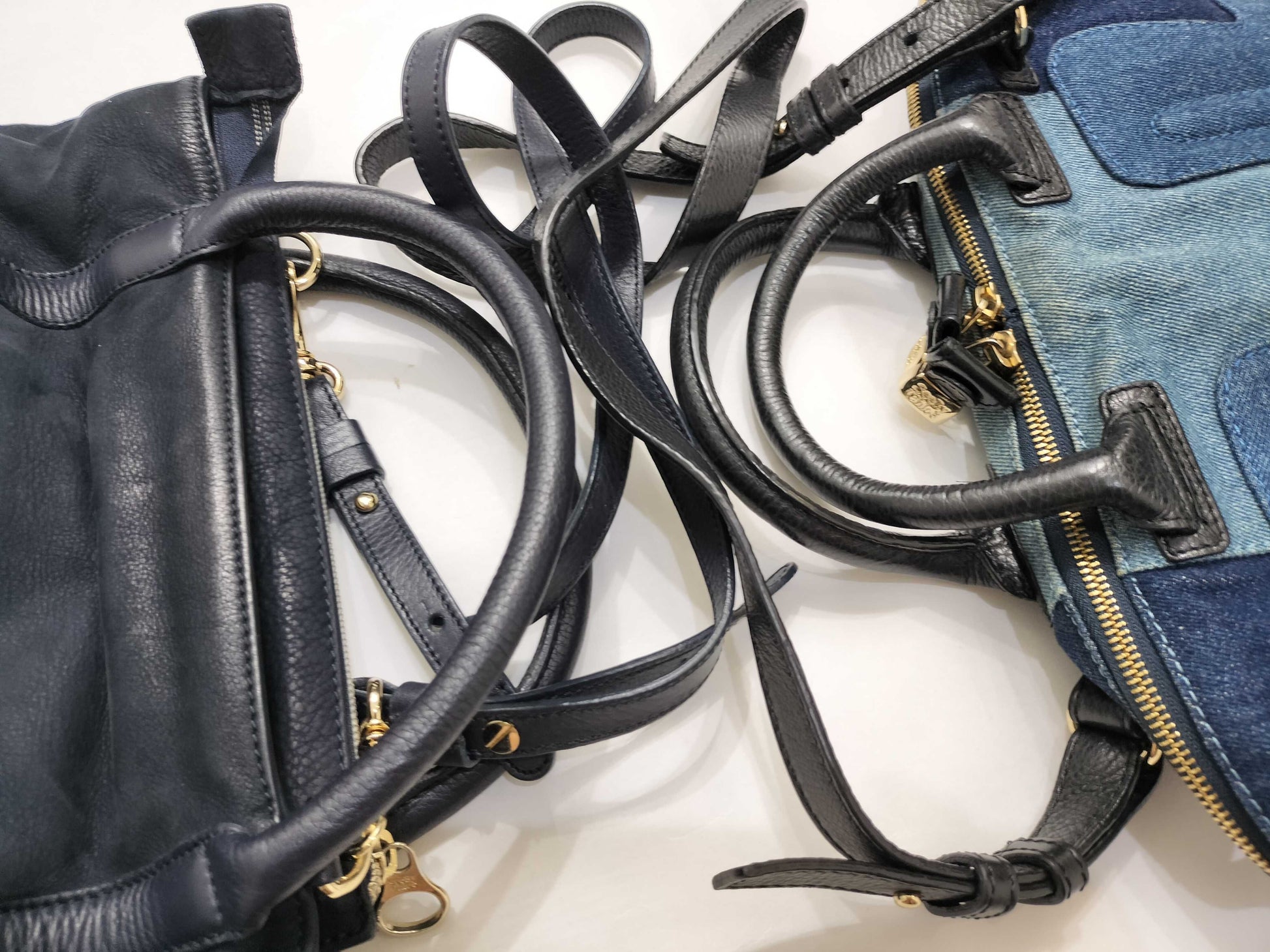 SEE BY CHLOE 2-Way Denim Handbags 