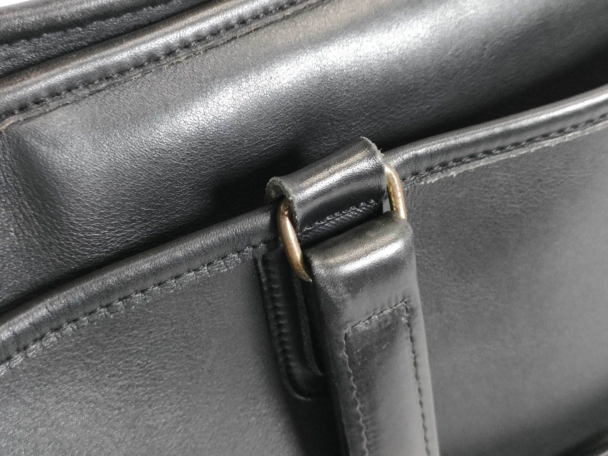 COACH Old Business Bag Black Business Bag