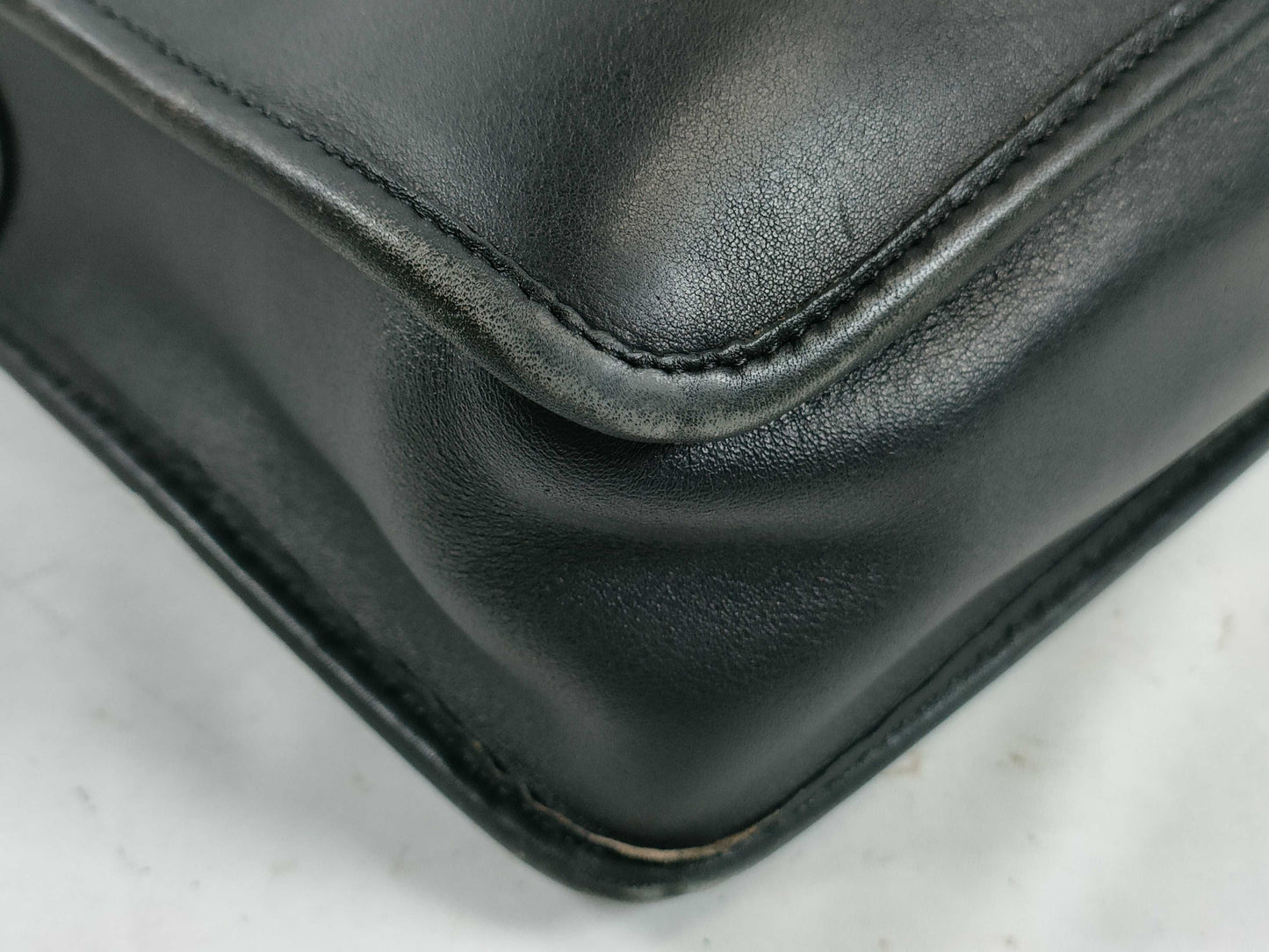 COACH Old Business Bag Black Business Bag