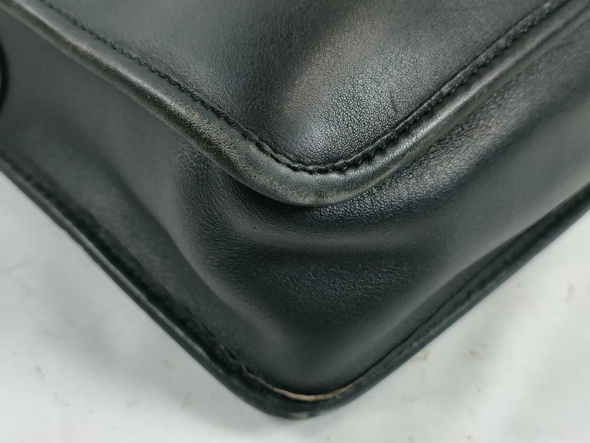 COACH Old Business Bag Black Business Bag