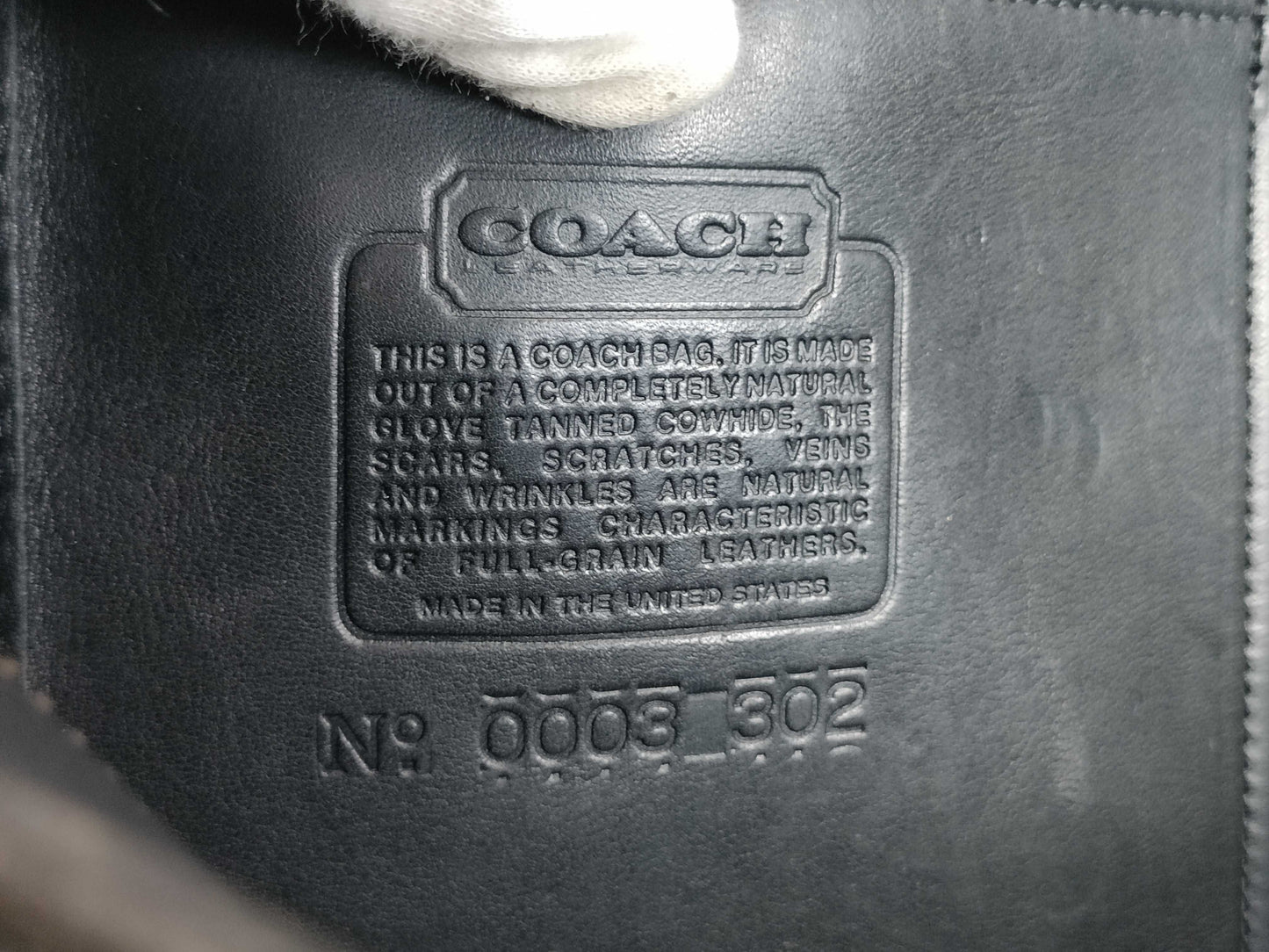 COACH Old Business Bag Black Business Bag