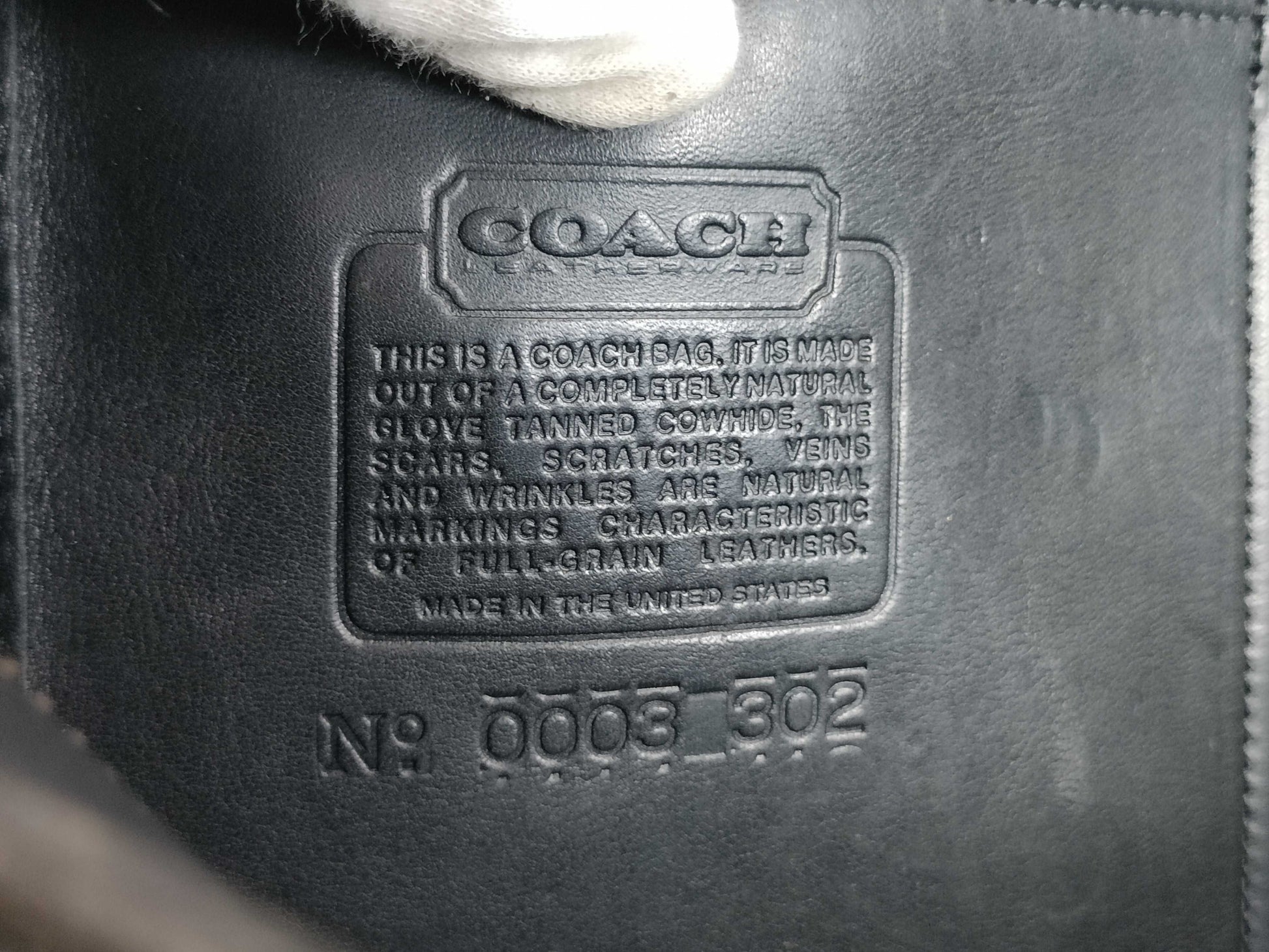 COACH Old Business Bag Black Business Bag