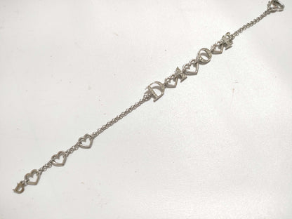 Dior Rhinestone Logo Bracelet Bracelet/Bangle